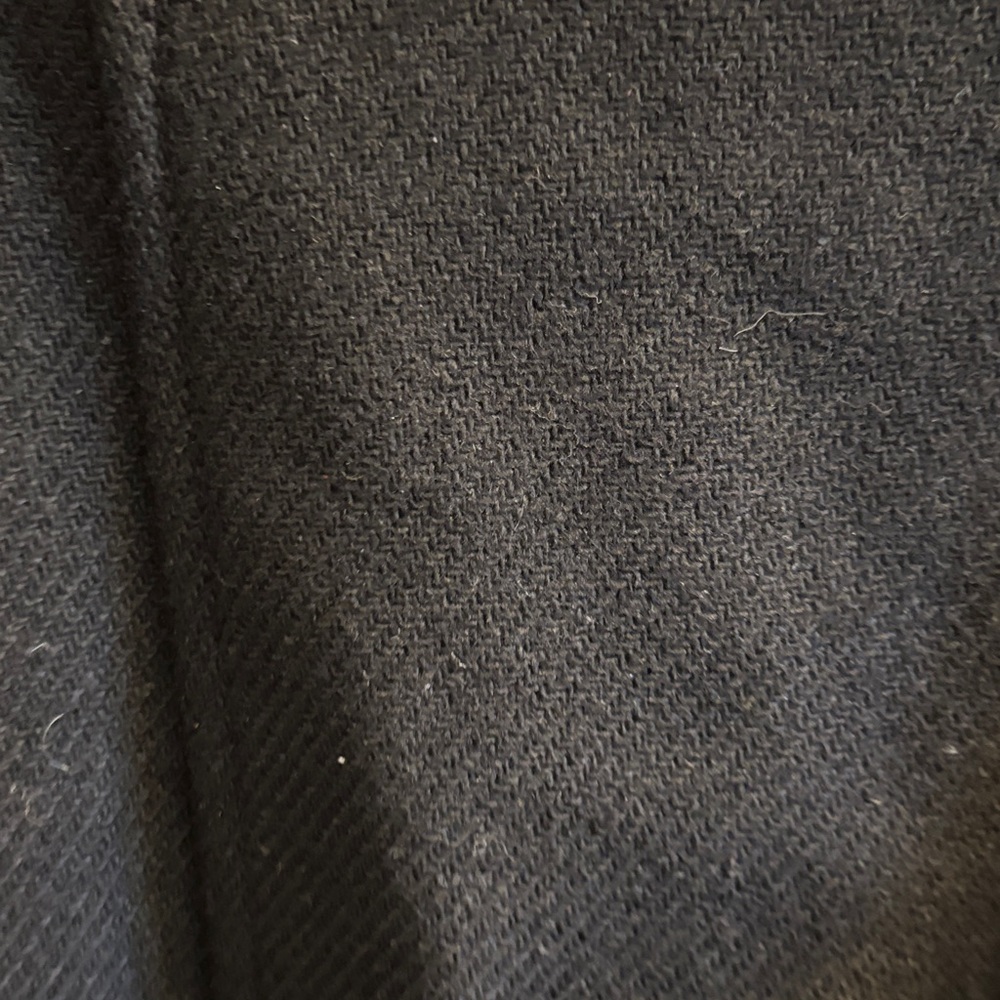 Zara Elegant Black Wrap Coat - Picture 10 of 12